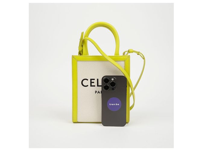Céline Borsa a tracolla Mini Tote Vertical Cabas - vista 6