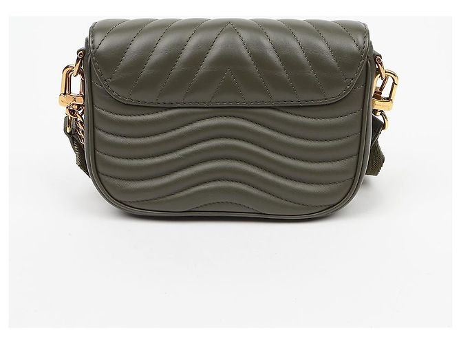 Louis Vuitton Borsa a tracolla Multi Pochette New Wave Khaki - vista 4
