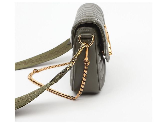 Louis Vuitton Borsa a tracolla Multi Pochette New Wave Khaki - vista 5