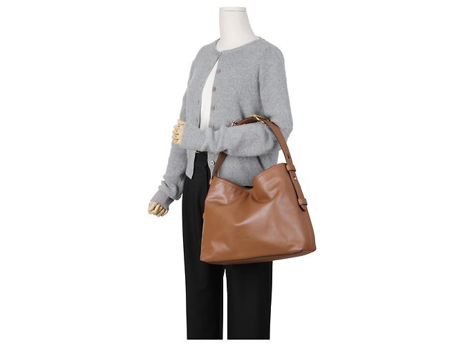 Gucci Borsa Tote Beatrice Medium Camel - vista 15