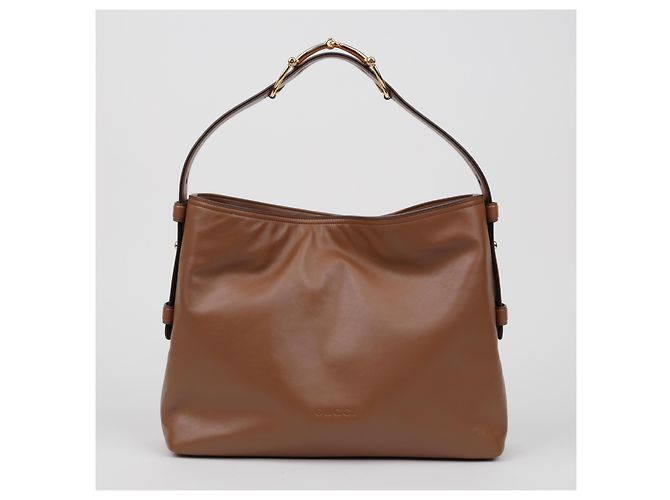 Gucci Borsa Tote Beatrice Medium Camel - vista 2