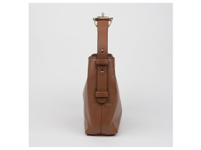 Gucci Borsa Tote Beatrice Medium Camel - vista 6