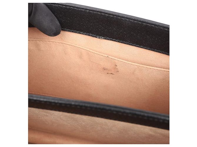 Gucci Bolso de Hombro y Asa Superior Ophidia Pequeño Negro - vista 10