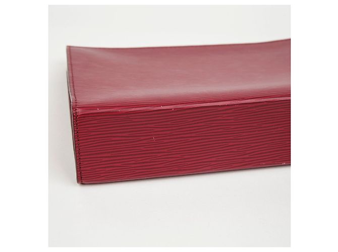 Louis Vuitton Necessaire in pelle Epi Fuchsia - vista 10
