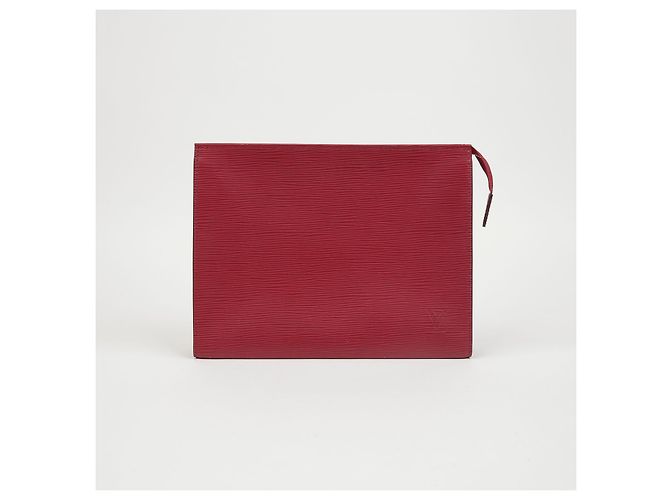 Louis Vuitton Necessaire in pelle Epi Fuchsia - vista 2