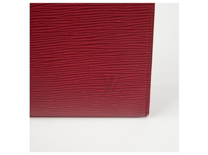 Louis Vuitton Necessaire in pelle Epi Fuchsia - vista 3