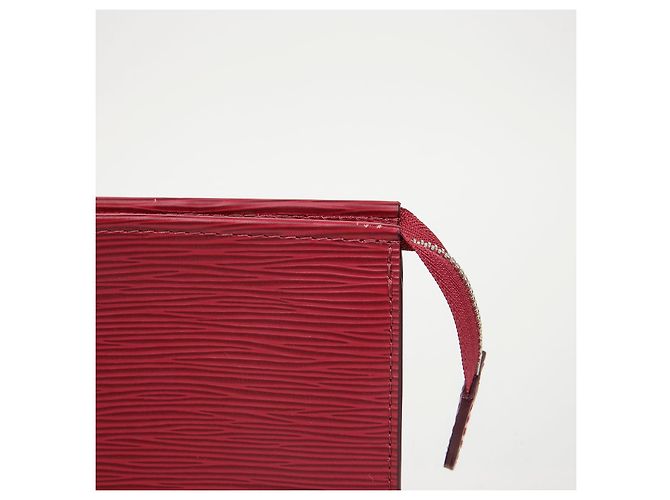 Louis Vuitton Necessaire in pelle Epi Fuchsia - vista 6