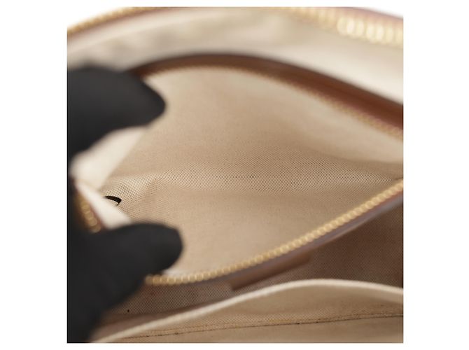 Gucci mala Horsebit Small Top Handle castanha - vista 17