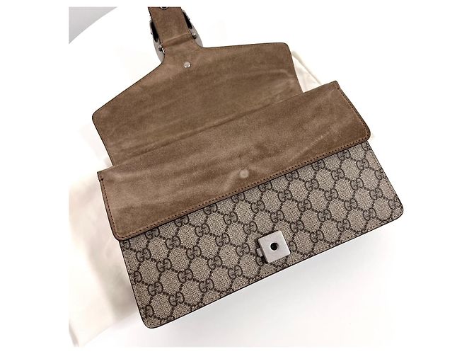 Gucci Borsa a tracolla Dionysus GG Supreme con catena - vista 11