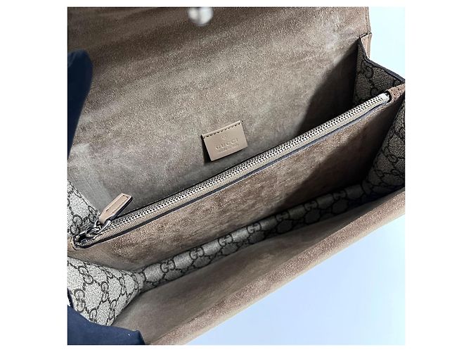Gucci Borsa a tracolla Dionysus GG Supreme con catena - vista 13