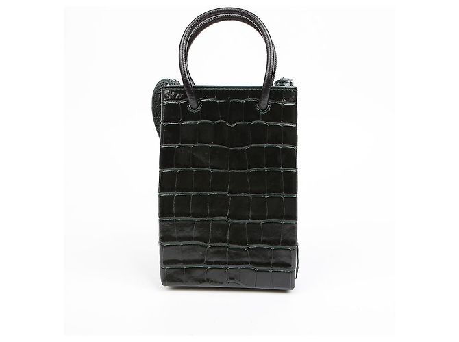 Balenciaga Mini Borsa a Tracolla Porta Cellulare - vista 4