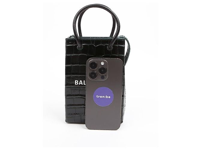 Balenciaga Mini Borsa a Tracolla Porta Cellulare - vista 7