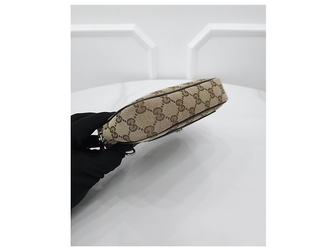 Gucci Borsa a Tracolla Mini GG Canvas - vista 5