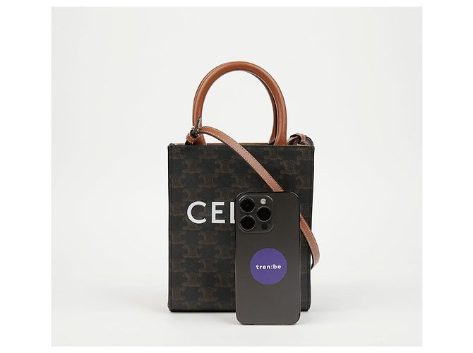 Céline Vertical Cabas Mini Schultertasche - Ansicht 10
