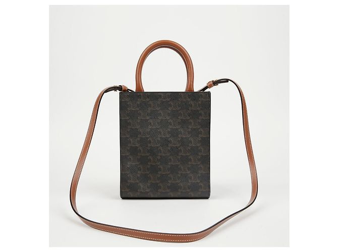 Céline Vertical Cabas Mini Schultertasche - Ansicht 3
