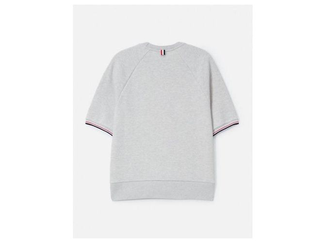 Thom Browne Pullover de manga curta em piqué de algodão loopback - vista 5