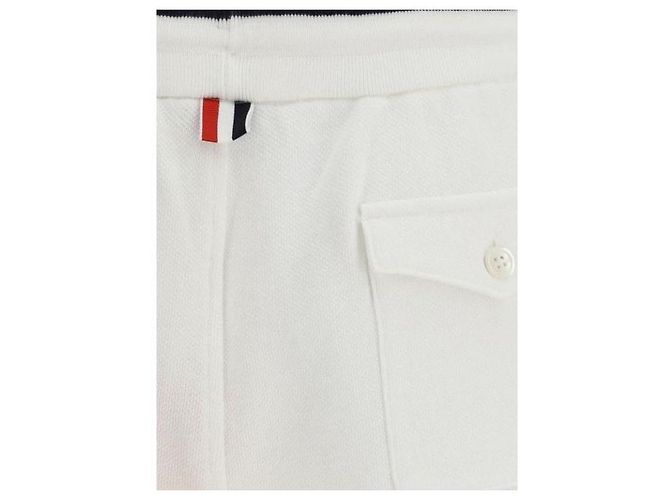 Thom Browne Bermudas Bag Loops de Piqué de Algodón - vista 7