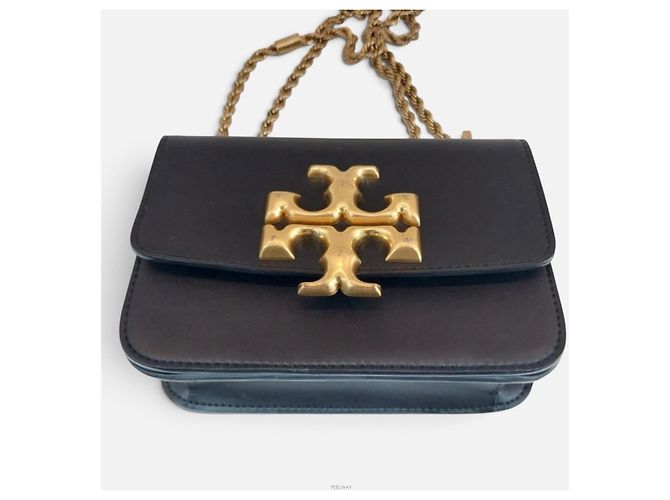 Tory Burch Borsa a tracolla convertibile Eleanor Small con catena - vista 4