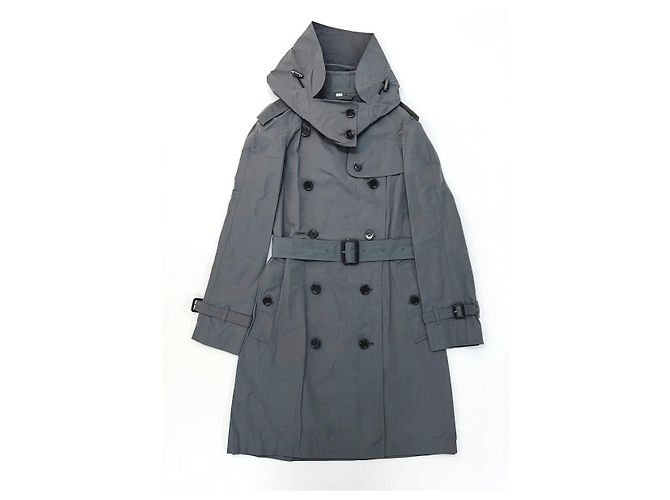 Burberry Gabardina Amberford Gris - vista 15