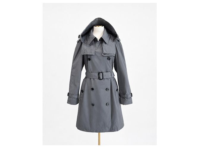 Burberry Gabardina Amberford Gris - vista 3