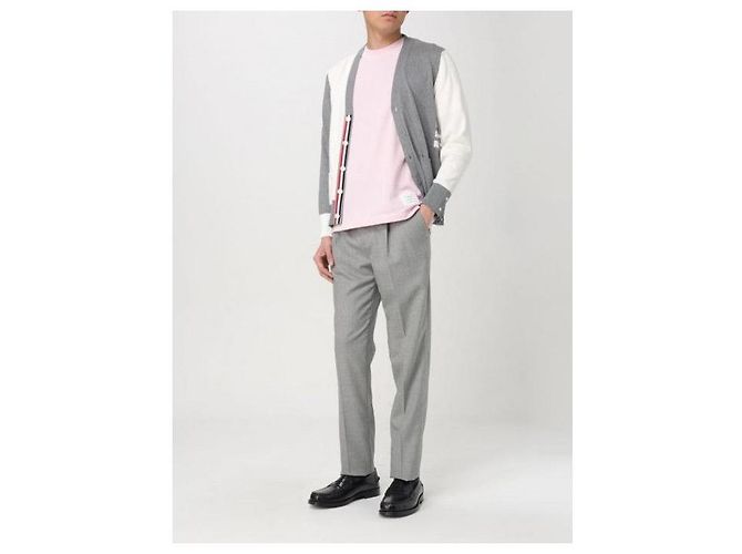 Thom Browne Classic Pique T-Shirt - Ansicht 5