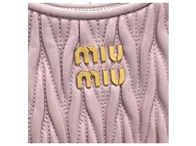 Miu Miu Borsa a tracolla in Nappa con catena - vista 6