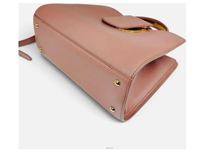 Salvatore Ferragamo Borsa Gancini Teah Small Top Handle - vista 4