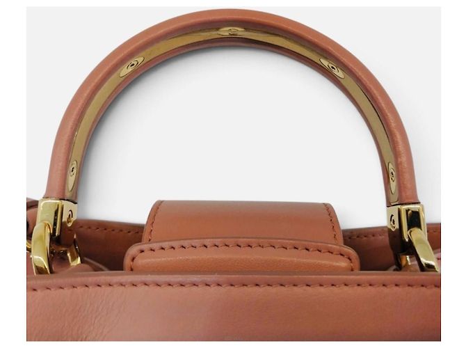 Salvatore Ferragamo Borsa Gancini Teah Small Top Handle - vista 7