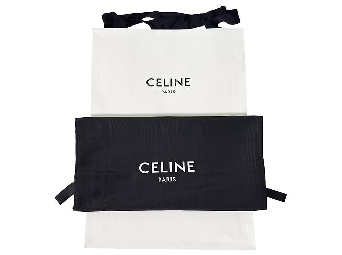 Céline Vertical Cabas Triomphe Canvas Tote Bag Schultertasche Small Tan - Ansicht 11