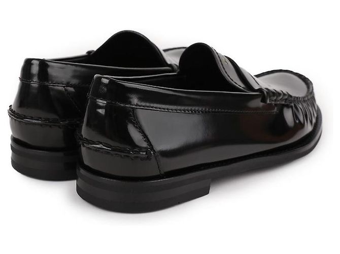 Prada Mocassini in pelle spazzolata da uomo - vista 8