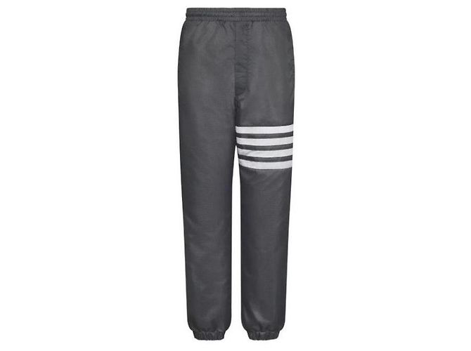 Thom Browne Ripstop Track Pants Dunkelgrau - Ansicht 4