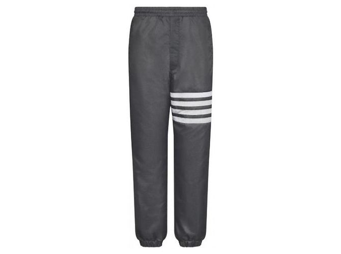 Thom Browne Ripstop Track Pants Dunkelgrau - Ansicht 5