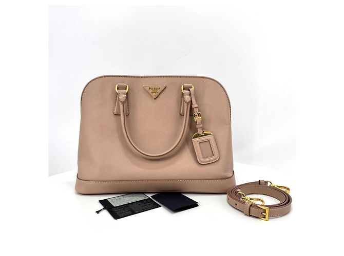 Prada Saffiano Lux Tote und Schultertasche - Ansicht 3