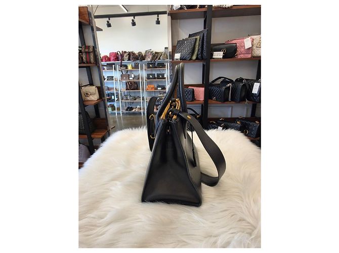 Prada Borsa Tote Saffiano City Paradigm Black - vista 7
