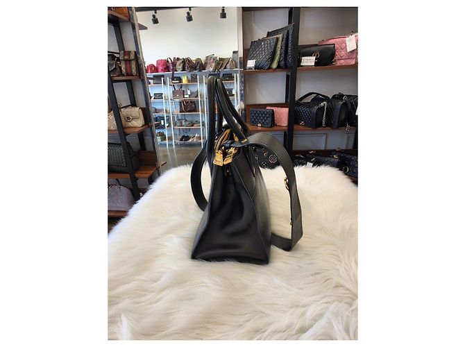 Prada Borsa Tote Saffiano City Paradigm Black - vista 8