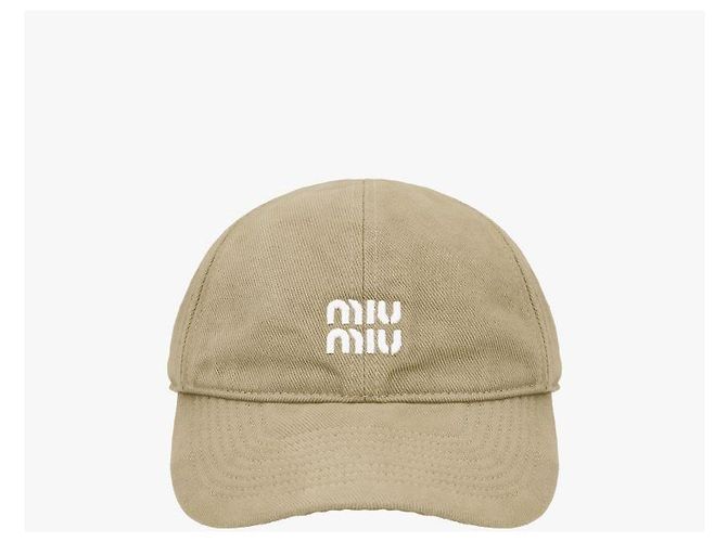 Miu Miu Denim-Baseballkappe mit gesticktem Logo - Ansicht 2