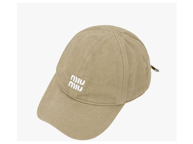 Miu Miu Denim-Baseballkappe mit gesticktem Logo - Ansicht 7