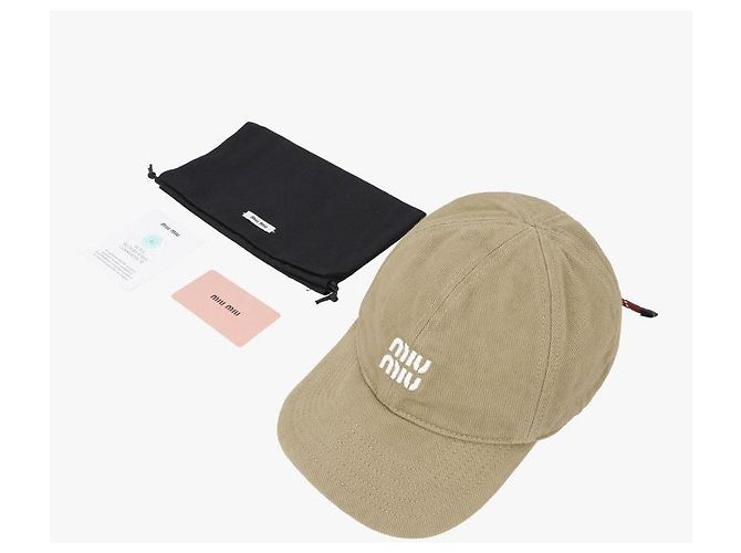 Miu Miu Denim-Baseballkappe mit gesticktem Logo - Ansicht 9