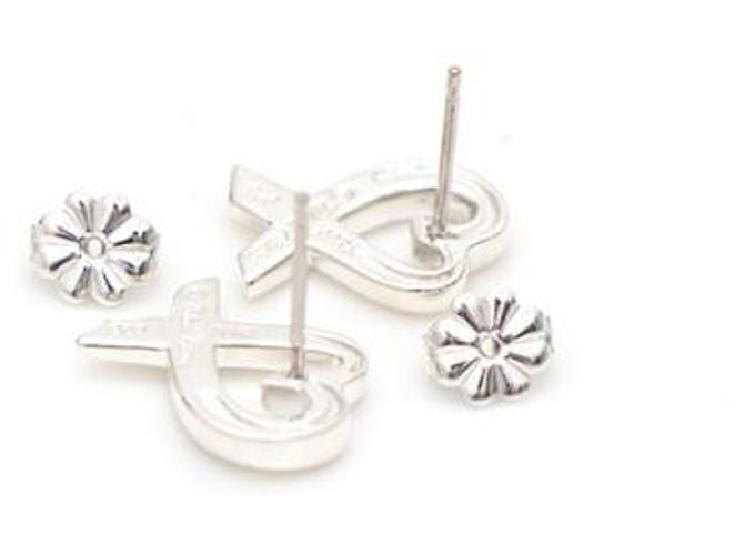 Tiffany & Co Orecchini Paloma Picasso Loving Heart Silver - vista 11