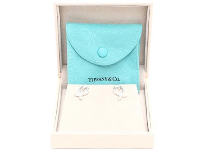 Tiffany & Co Orecchini Paloma Picasso Loving Heart Silver - vista 12