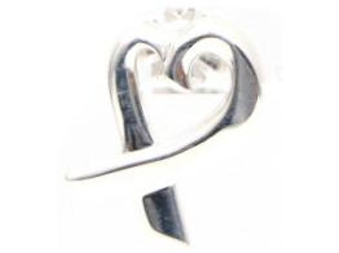 Tiffany & Co Orecchini Paloma Picasso Loving Heart Silver - vista 9