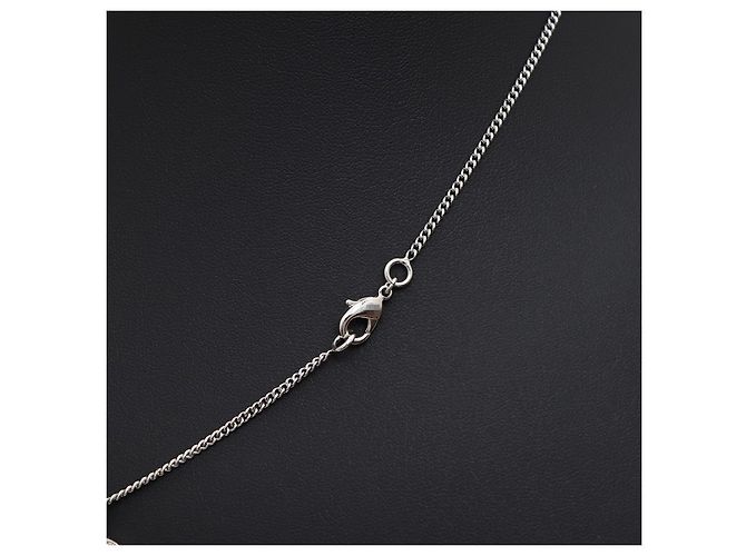 Chanel Cubic Pendant Necklace with Logo - view 10