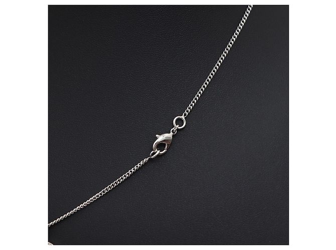 Chanel Cubic Pendant Necklace with Logo - view 5