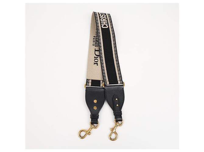 Dior Saddle Strap Bag Jacquard Braun - Ansicht 6