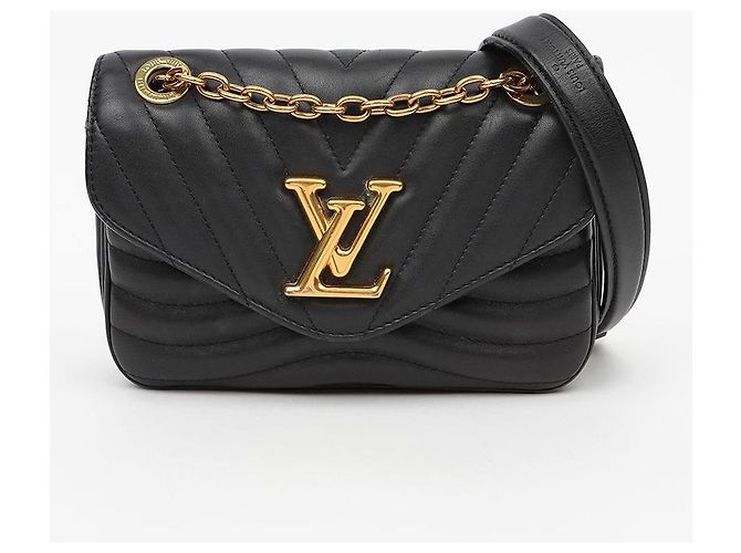 Louis Vuitton Bolsa New Wave PM com Corrente Preta - vista 2