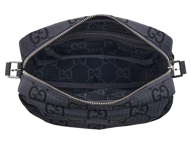 Gucci Borsa a tracolla Medium GG in poliestere - vista 10