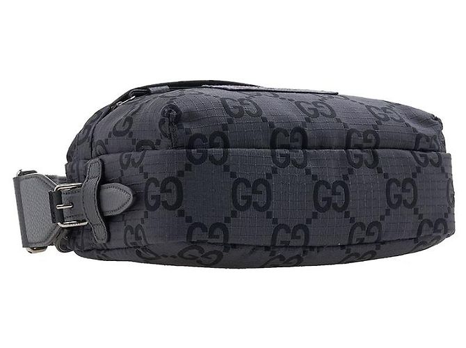Gucci Borsa a tracolla Medium GG in poliestere - vista 5
