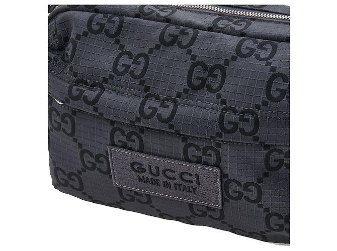 Gucci Borsa a tracolla Medium GG in poliestere - vista 6