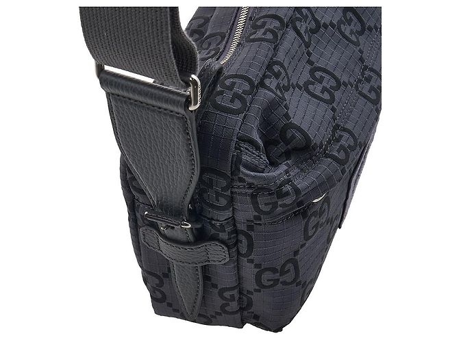 Gucci Borsa a tracolla Medium GG in poliestere - vista 7