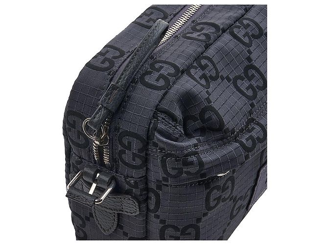Gucci Borsa a tracolla Medium GG in poliestere - vista 8